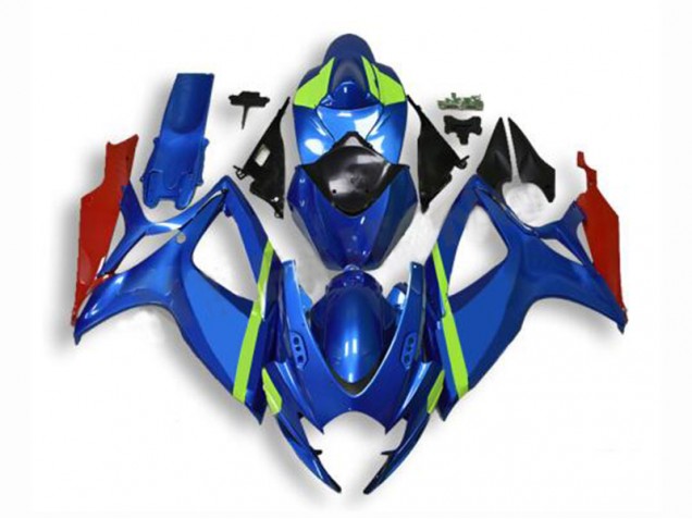 Carenado & Plástico Suzuki GSXR 600 / 750 K6 06-07 - Azul Carenado & Plástico Suzuki GSXR 600 / 750 K6 06-07 - Azul