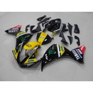 Carenado & Plástico Yamaha R1 12-14 - Amarillo Negro Monster