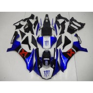 Carenado & Plástico Yamaha R1 15-19 - Azul Negro
