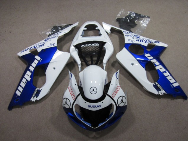 Carenado Suzuki GSXR 1000 K1 00-02 - Azul Blanco Jordan Motul Carenado Suzuki GSXR 1000 K1 00-02 - Azul Blanco Jordan Motul