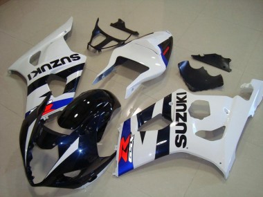 Carenado Suzuki GSXR 1000 K3 03-04 - Oscuro Azul Blanco