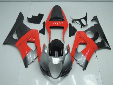 Carenado Suzuki GSXR 1000 K3 03-04 - Rojo & Gris