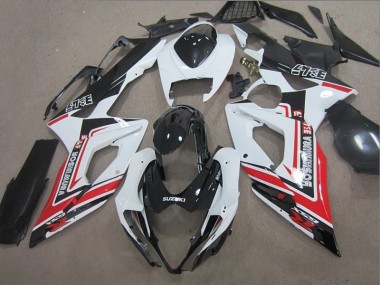 Carenado Suzuki GSXR 1000 K5 05-06 - Negro Blanco Rojo
