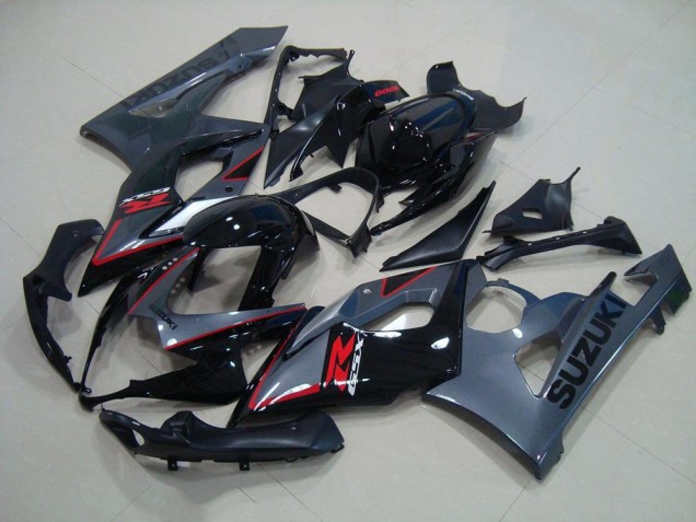Carenado Suzuki GSXR 1000 K5 05-06 - Negro Rojo Calcomanías Carenado Suzuki GSXR 1000 K5 05-06 - Negro Rojo Calcomanías