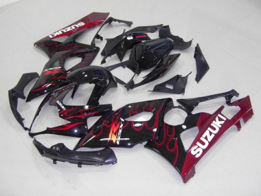 Carenado Suzuki GSXR 1000 K5 05-06 - Rojo Llama