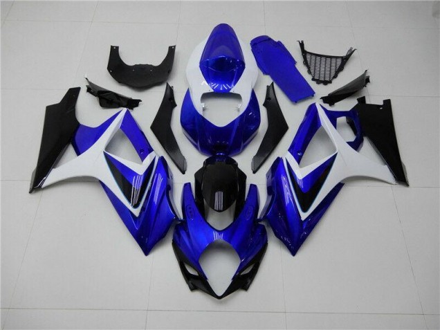 Carenado Suzuki GSXR 1000 K7 07-08 - Azul Blanco Negro Carenado Suzuki GSXR 1000 K7 07-08 - Azul Blanco Negro