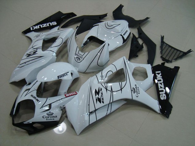 Carenado Suzuki GSXR 1000 K7 07-08 - Blanco Corona Carenado Suzuki GSXR 1000 K7 07-08 - Blanco Corona