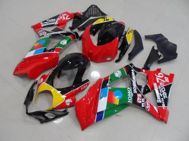 Carenado Suzuki GSXR 1000 K7 07-08 - Rojo & Verde