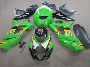 Carenado Suzuki GSXR 1000 K7 07-08 - Verde Rizla Q8 Oils