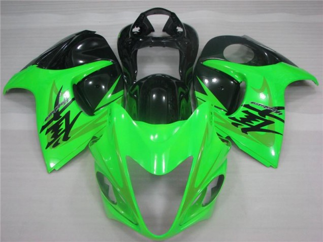 Carenado Suzuki GSXR 1300 Hayabusa 08-19 - Verde Negro Carenado Suzuki GSXR 1300 Hayabusa 08-19 - Verde Negro