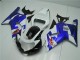 Carenado Suzuki GSXR 600 / 750 K1 K2 K3 01-03 - Blanco Azul Carenado Suzuki GSXR 600 / 750 K1 K2 K3 01-03 - Blanco Azul