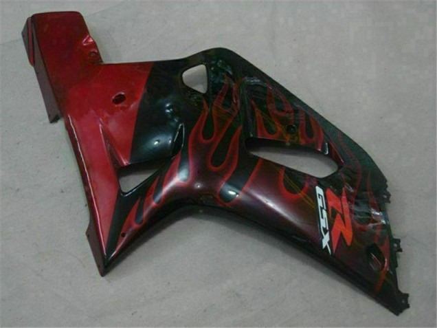 Carenado Suzuki GSXR 600 / 750 K1 K2 K3 01-03 - Negro Rojo Carenado Suzuki GSXR 600 / 750 K1 K2 K3 01-03 - Negro Rojo
