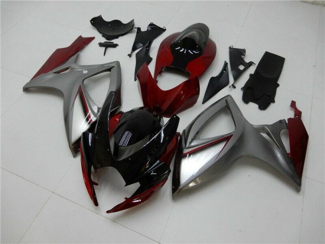 Carenado Suzuki GSXR 600 / 750 K6 06-07 - Rojo Plata Carenado Suzuki GSXR 600 / 750 K6 06-07 - Rojo Plata