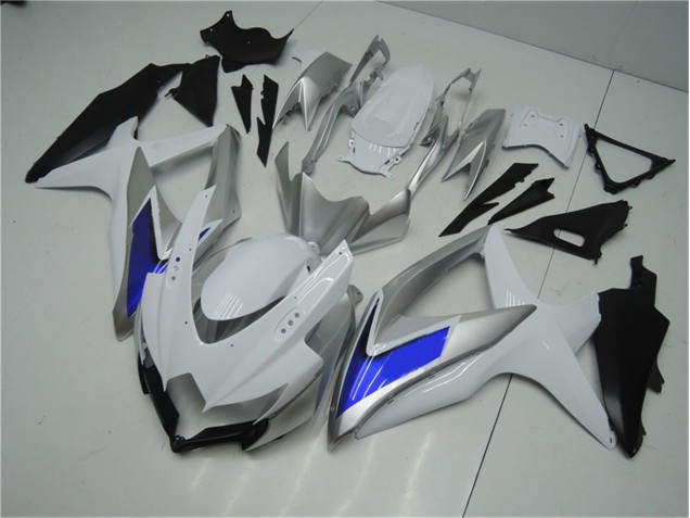 Carenado Suzuki GSXR 600 / 750 K8 08-10 - Blanco Plata Azul Carenado Suzuki GSXR 600 / 750 K8 08-10 - Blanco Plata Azul