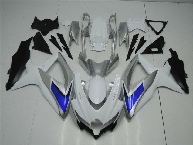 Carenado Suzuki GSXR 600 / 750 K8 08-10 - Blanco Plata Azul Carenado Suzuki GSXR 600 / 750 K8 08-10 - Blanco Plata Azul