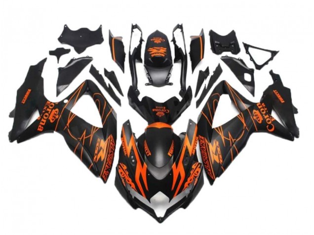 Carenado Suzuki GSXR 600 / 750 K8 08-10 - Negro Naranja