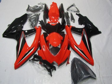 Carenado Suzuki GSXR 600 K8 08-10 - Rojo Negro