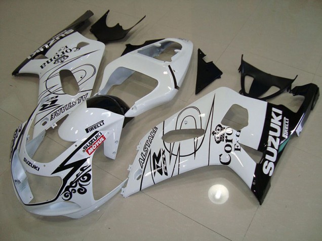 Carenado Suzuki GSXR 750 K1 K2 K3 01-03 - Blanco Alstare Motul Carenado Suzuki GSXR 750 K1 K2 K3 01-03 - Blanco Alstare Motul