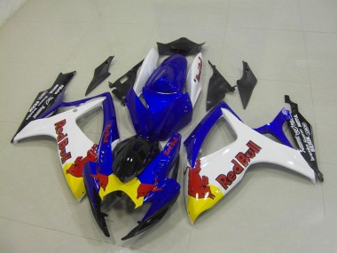 Carenado Suzuki GSXR 750 K6 06-07 - Azul Blanco Red Bull