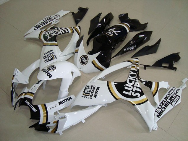 Carenado Suzuki GSXR 750 K6 06-07 - Blanco Lucky Strike Negro Motul Carenado Suzuki GSXR 750 K6 06-07 - Blanco Lucky Strike Negro Motul