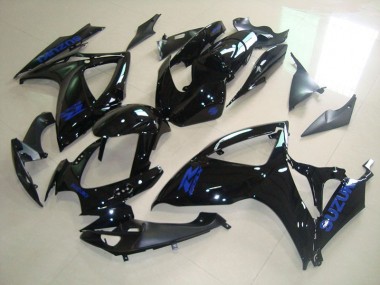 Carenado Suzuki GSXR 750 K6 06-07 - Calcomanía negra y azul