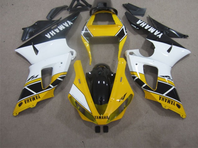 Carenado Yamaha R1 00-01 - Amarillo Blanco Negro Carenado Yamaha R1 00-01 - Amarillo Blanco Negro