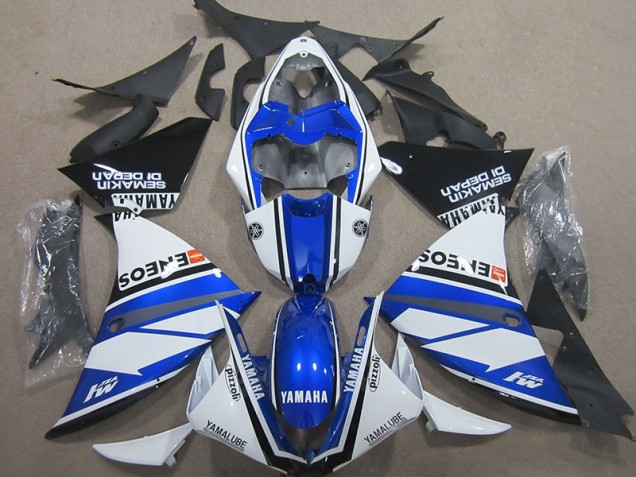 Carenado Yamaha R1 00-01 - Azul Blanco Azul Blanco ENEOS Carenado Yamaha R1 00-01 - Azul Blanco Azul Blanco ENEOS