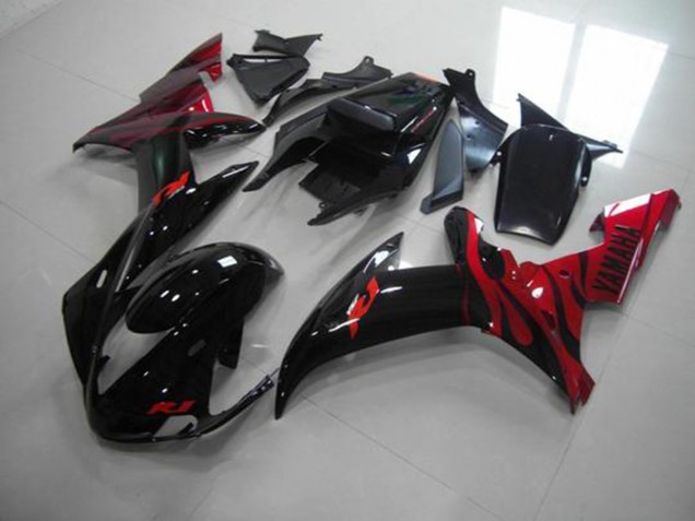 Carenado Yamaha R1 02-03 - Negro Llama Carenado Yamaha R1 02-03 - Negro Llama