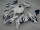 Carenado Yamaha R1 04-06 - Blanco Azul Llama Carenado Yamaha R1 04-06 - Blanco Azul Llama