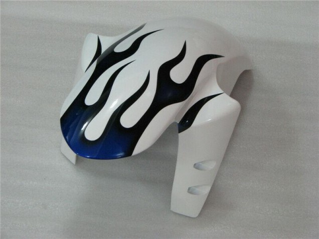 Carenado Yamaha R1 04-06 - Blanco Azul Llama Carenado Yamaha R1 04-06 - Blanco Azul Llama