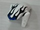 Carenado Yamaha R1 04-06 - Blanco Azul Llama Carenado Yamaha R1 04-06 - Blanco Azul Llama