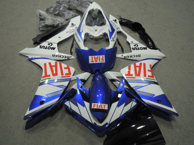 Carenado Yamaha R1 07-08 - Azul Blanco Rojo Fiat Carenado Yamaha R1 07-08 - Azul Blanco Rojo Fiat