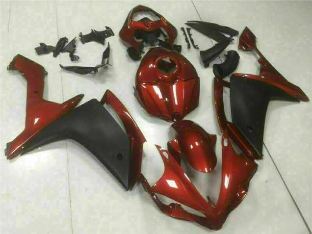 Carenado Yamaha R1 07-08 - Rojo Negro Carenado Yamaha R1 07-08 - Rojo Negro