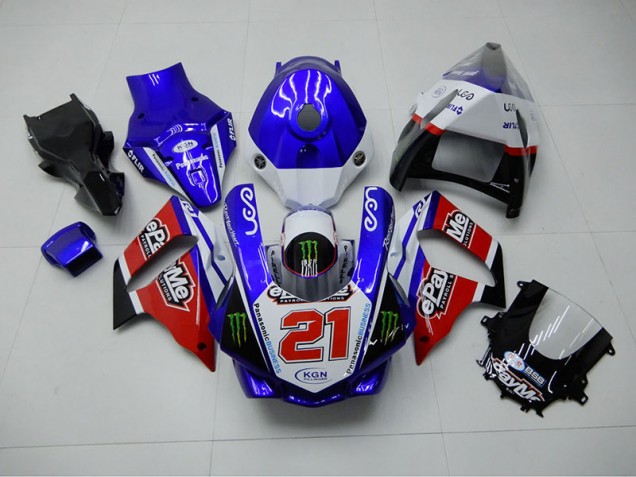Carenado Yamaha R1 15-19 - Azul Rojo KGN 21 Carenado Yamaha R1 15-19 - Azul Rojo KGN 21