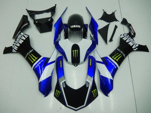 Carenado Yamaha R1 15-19 - Negro Azul Monster Carenado Yamaha R1 15-19 - Negro Azul Monster