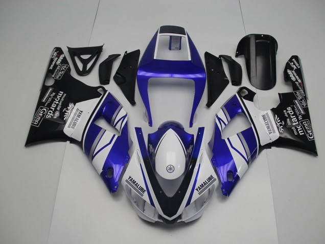 Carenado Yamaha R1 98-99 - Azul Blanco Negro Carenado Yamaha R1 98-99 - Azul Blanco Negro