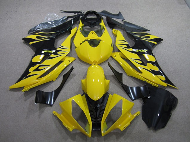 Carenado Yamaha R6 08-16 - Amarillo Negro Llama Carenado Yamaha R6 08-16 - Amarillo Negro Llama