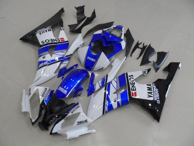Carenado Yamaha R6 08-16 - Azul Azul Blanco ENEOS