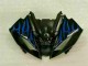 Carenado Yamaha R6 08-16 - Azul Llama Negro Carenado Yamaha R6 08-16 - Azul Llama Negro
