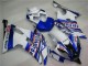 Carenado Yamaha R6 08-16 - Blanco Azul Sterilgarda Volvo Carenado Yamaha R6 08-16 - Blanco Azul Sterilgarda Volvo