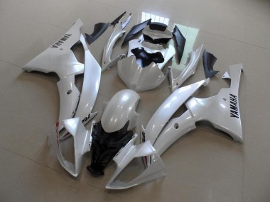 Carenado Yamaha R6 08-16 - Blanco Perla Estilo OEM