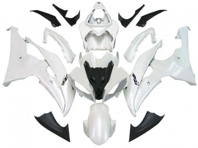 Carenado Yamaha R6 08-16 - Blanco Perla R6 Carenado Yamaha R6 08-16 - Blanco Perla R6