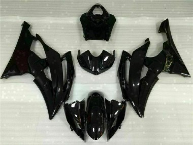 Carenado Yamaha R6 08-16 - Brillante Negro