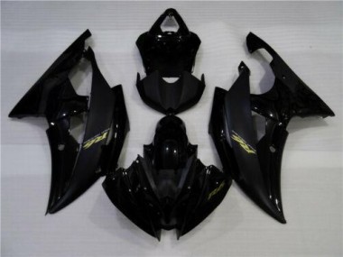 Carenado Yamaha R6 08-16 - Brillante Negro Mate