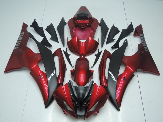 Carenado Yamaha R6 08-16 - Caramelo Rojo & Negro Carenado Yamaha R6 08-16 - Caramelo Rojo & Negro