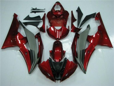 Carenado Yamaha R6 08-16 - Rojo Gris