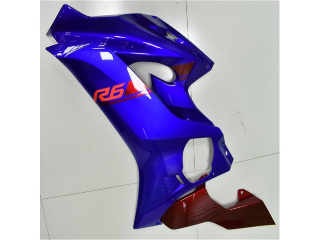 Carenado Yamaha R6 17-23 - Azul Rojo Carenado Yamaha R6 17-23 - Azul Rojo