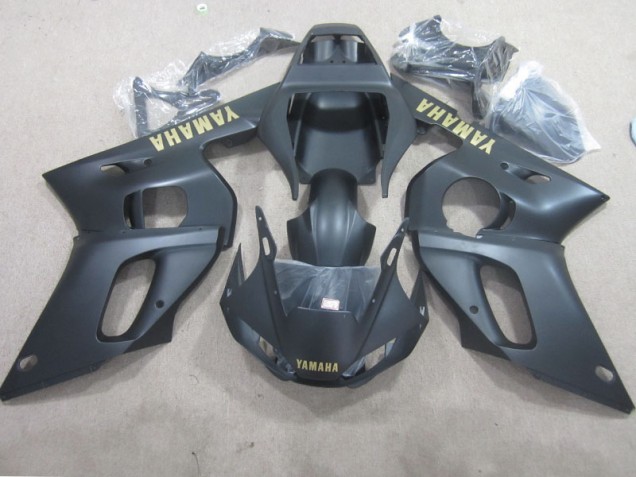 Carenado Yamaha R6 98-02 - Negro Amarillo Calcomanía Carenado Yamaha R6 98-02 - Negro Amarillo Calcomanía