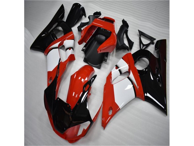 Carenado Yamaha R6 98-02 - Negro Blanco Carenado Yamaha R6 98-02 - Negro Blanco