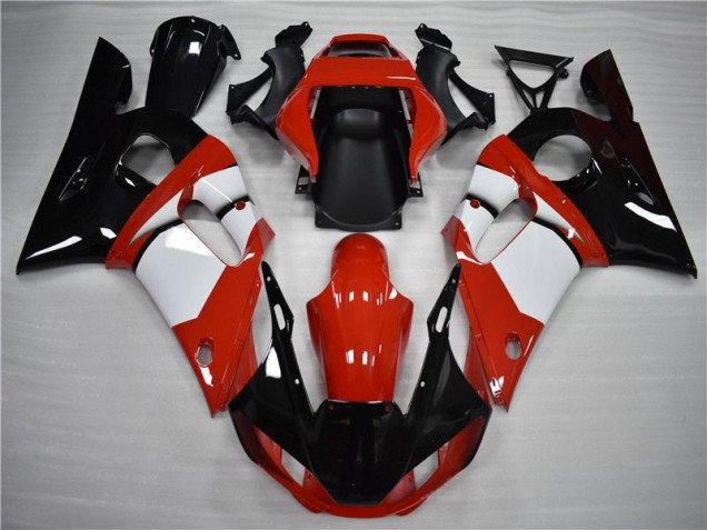 Carenado Yamaha R6 98-02 - Negro Blanco Carenado Yamaha R6 98-02 - Negro Blanco